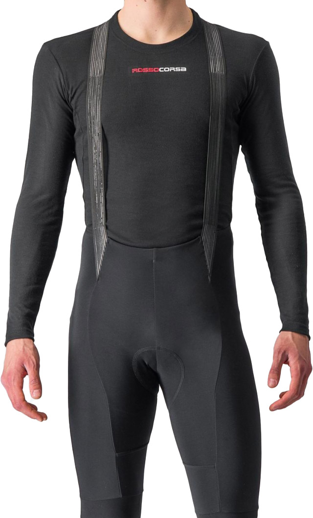 Prosecco Tech Langærmet Baselayer - Sort Black Friday Tilbud