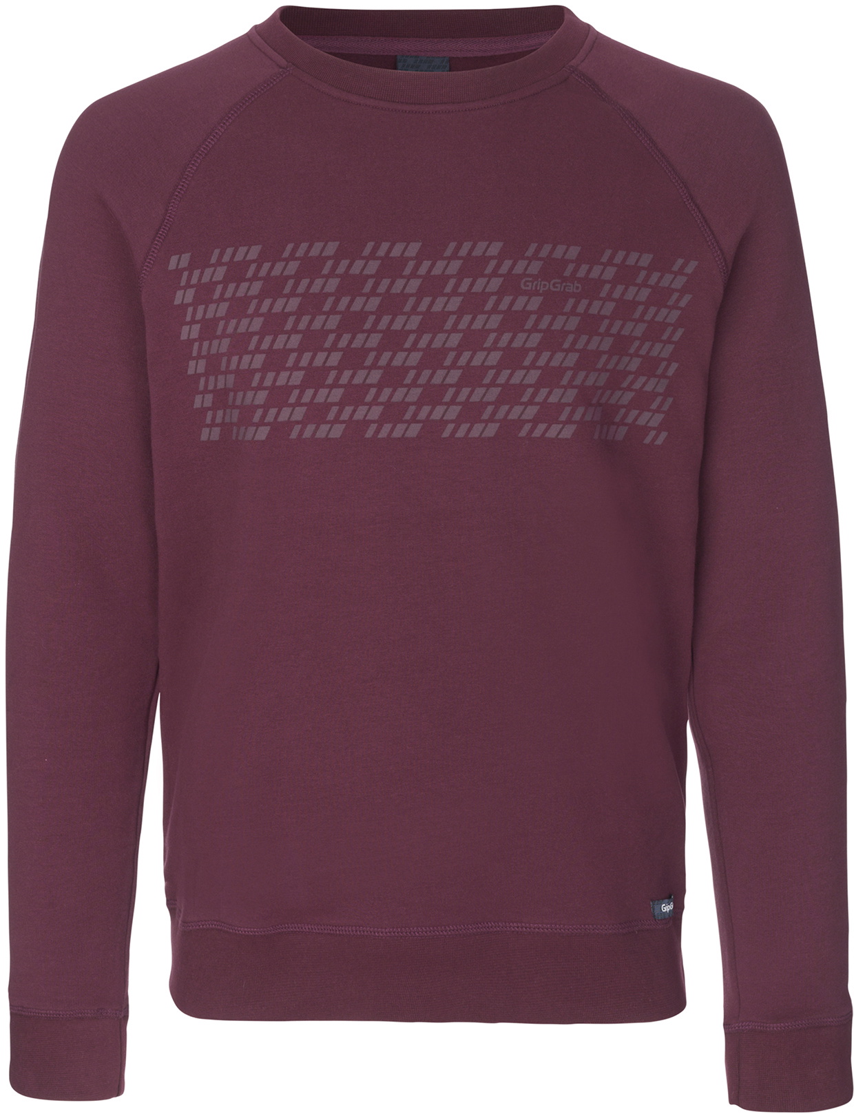 5th Element Økologisk Bomuldssweatshirt - Mørk Rød Tilbud