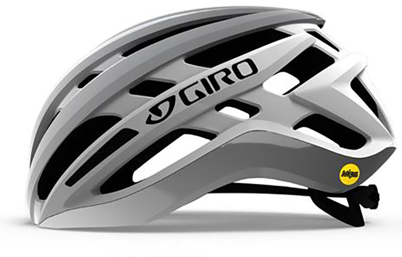 Agilis Mips Hjelm - Hvid Black Friday Tilbud!