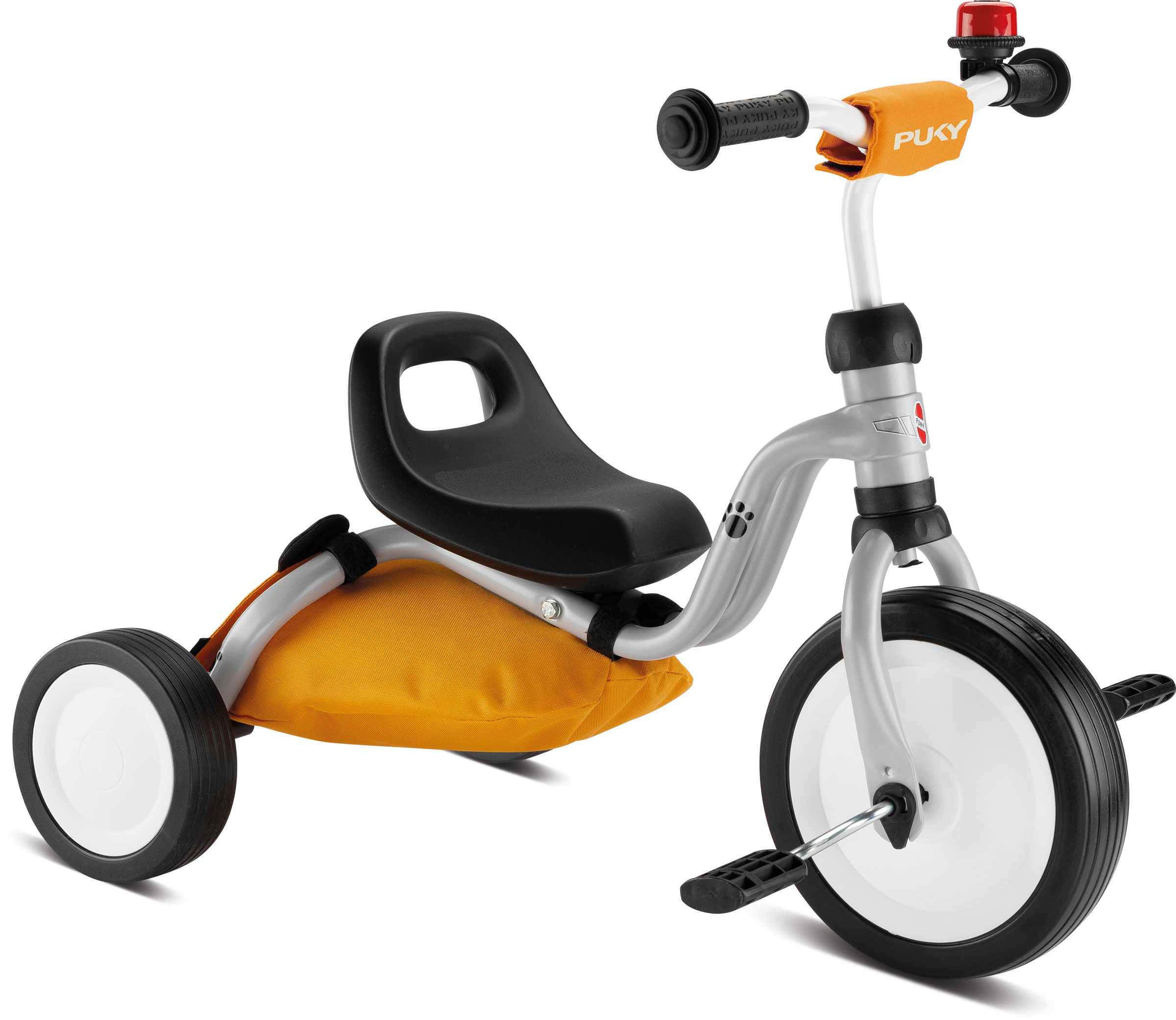 Fitsch M. Trehjulet Cykel 12" - Grå Orange Black Friday Tilbud
