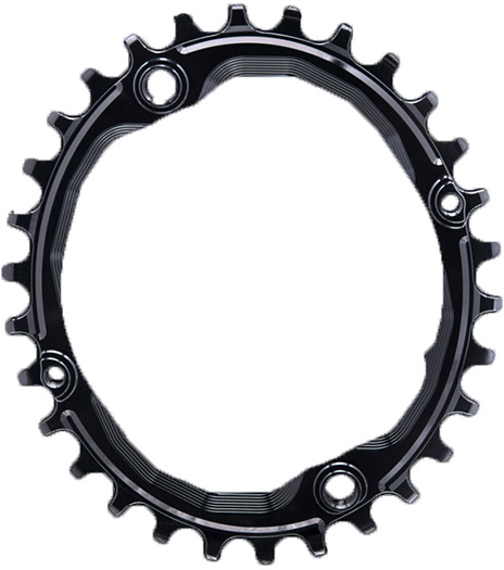 Klingesingle 36t ø104 mm Oval Sort - Black Friday Tilbud