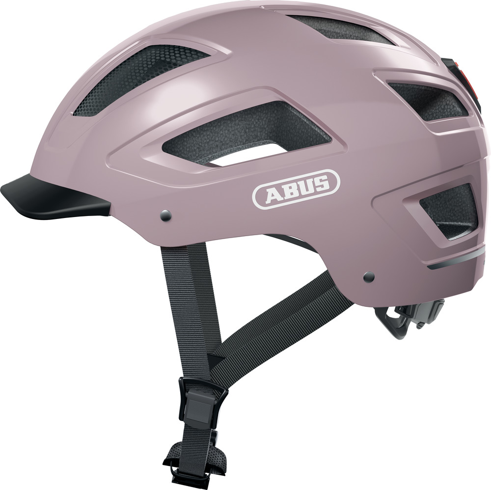 Hyban 2.0 M. LED Cykelhjelm Lilla - Black Friday Tilbud