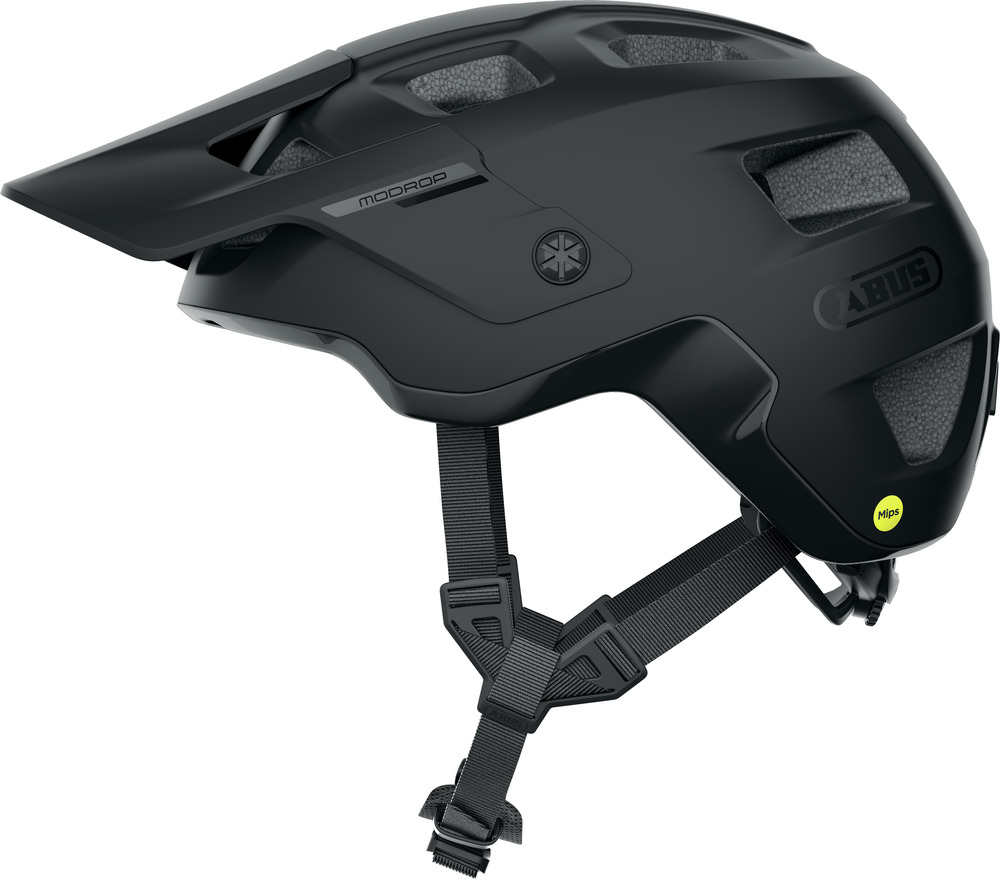 Modrop MIPS Cykelhjelm - Sort Black Friday Tilbud
