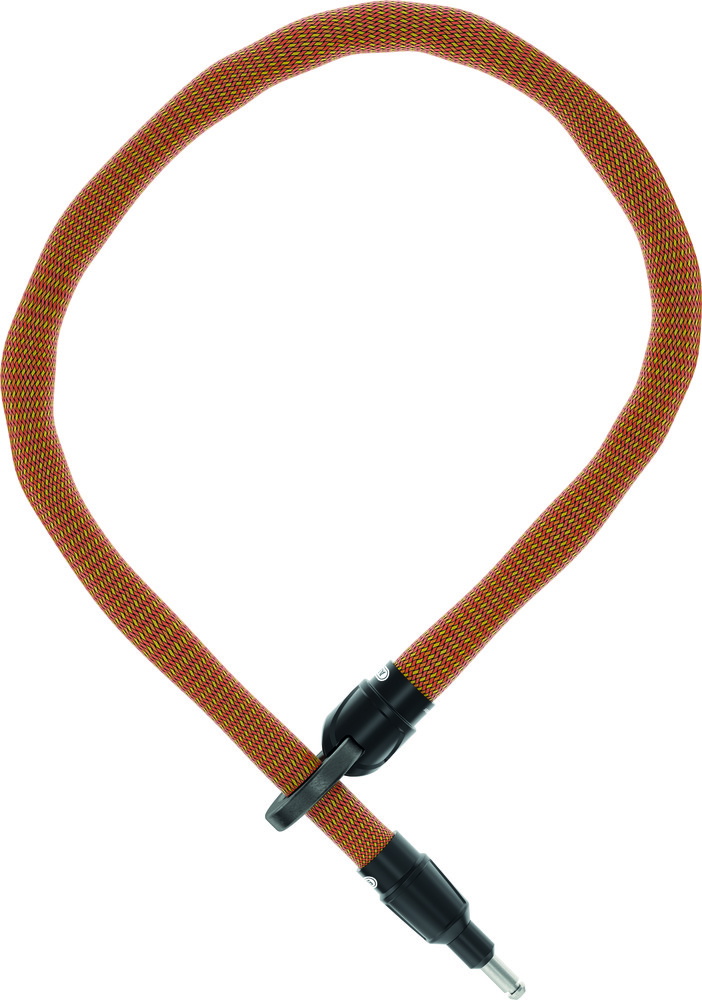 ABUS Kæde 8 100cm til Ringlås - Orange Black Friday Tilbud