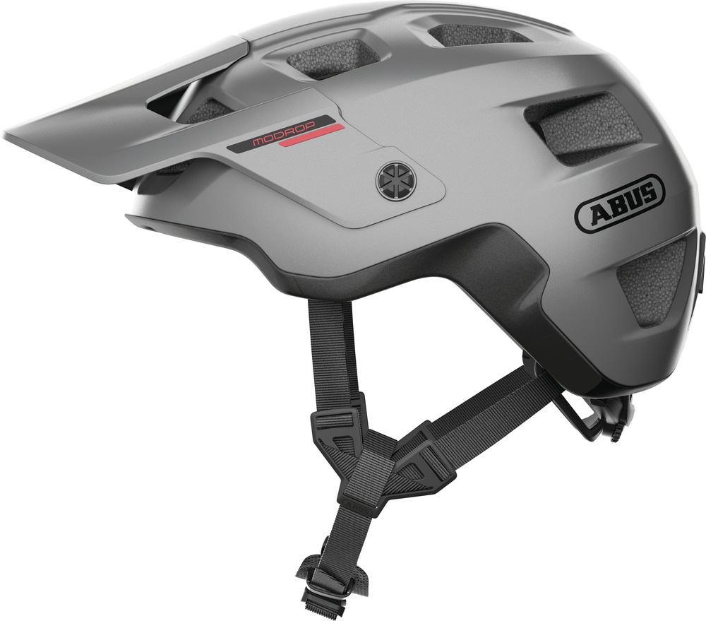 Modrop Ti Silver MTB Hjelm - Black Friday Tilbud!
