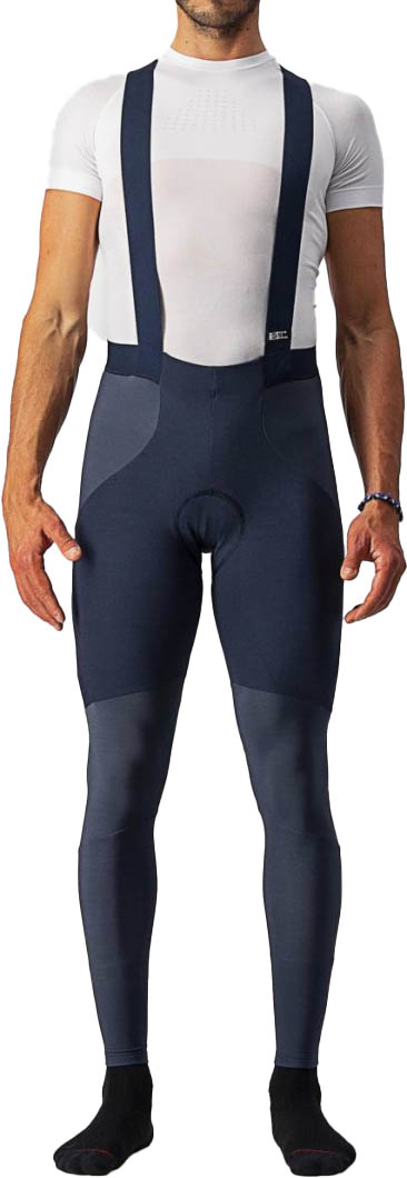 Sorpasso Ros Bibtights Cykelbukser   Blå Black Friday Castelli Tilbud