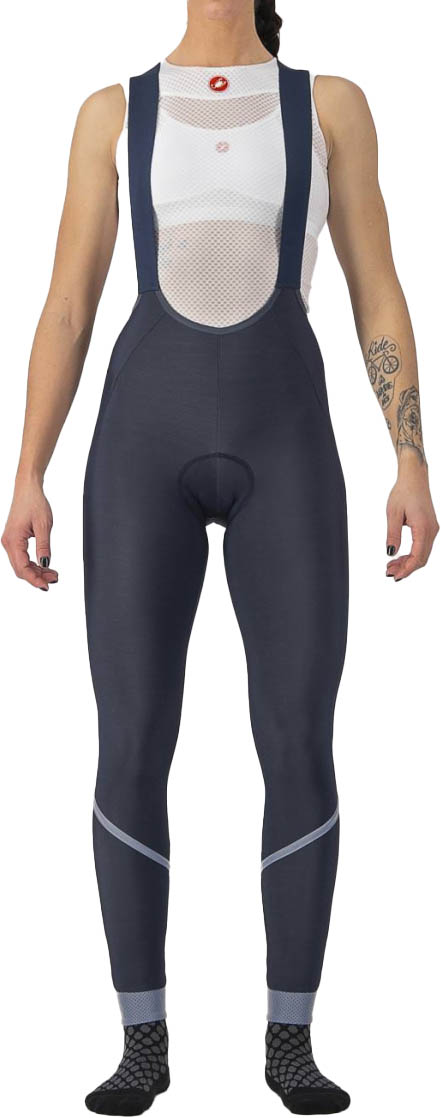 Castelli Velocissima DT Bibtights - Blå Black Friday Tilbud