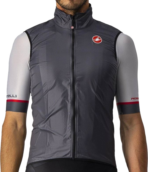Castelli Aria Vest - Grå Black Friday Tilbud