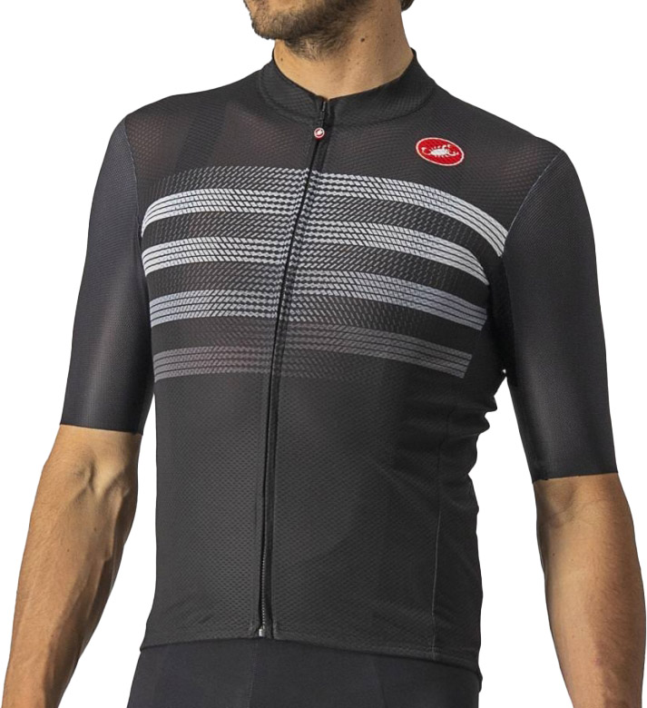 Castelli Endurance Pro Jersey - Sort Grå Black Friday Tilbud