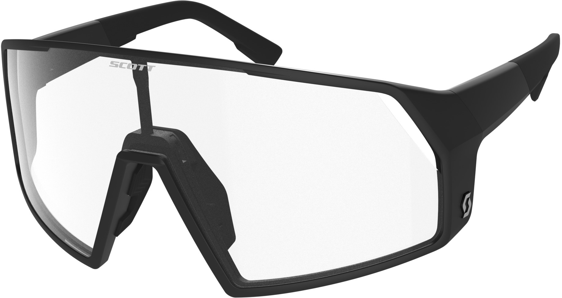 Pro Shield Cykelbrille   Sort Transparent Black Friday Scott Tilbud