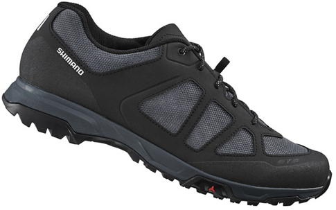 Et300 E Bike Flat Pedal Sko   Sort Grå Black Friday Shimano Tilbud