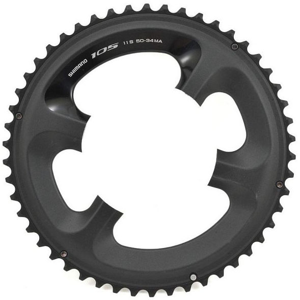 Klinge 50T FC-5800 - Sort MA til 50/34T - Black Friday Tilbud