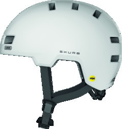 Abus Skurb Mips Hjelm – Hvid Black Friday Tilbud!