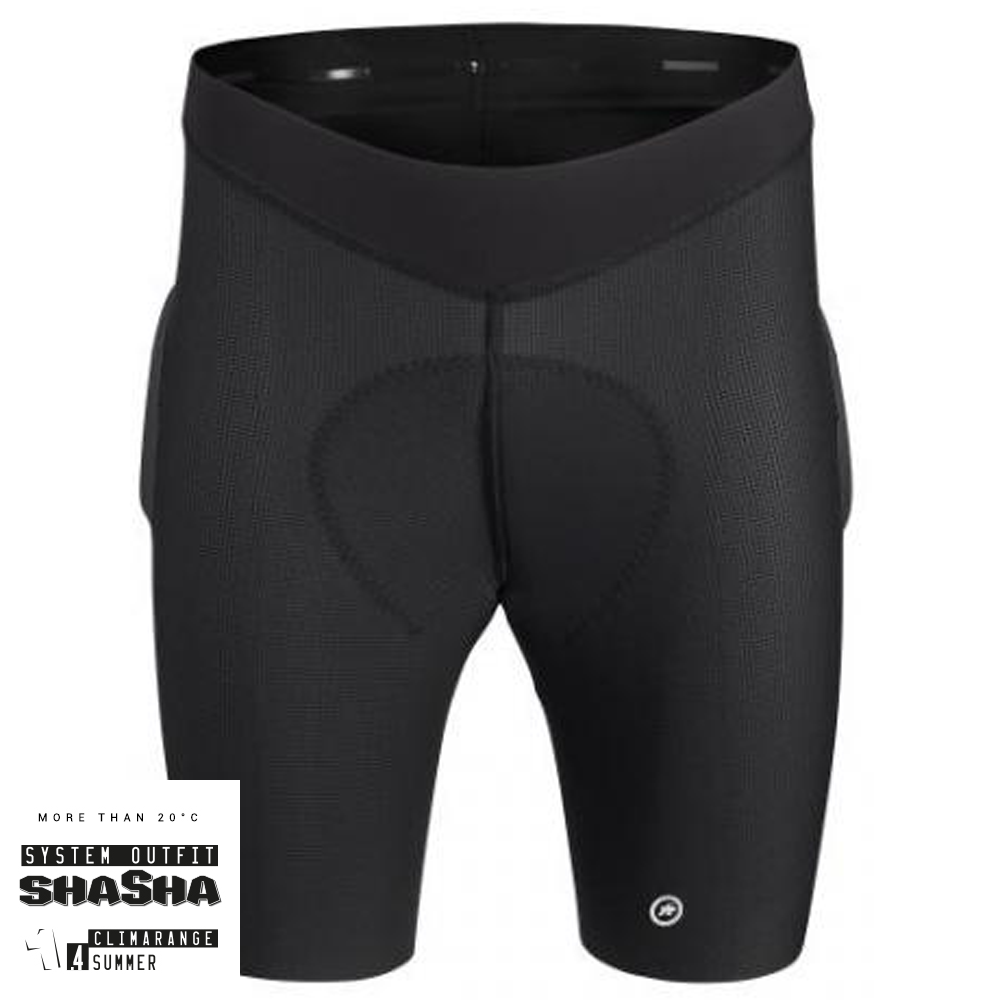 Assos Mtb Trail Liner Inderbuks - Sort Black Friday Tilbud