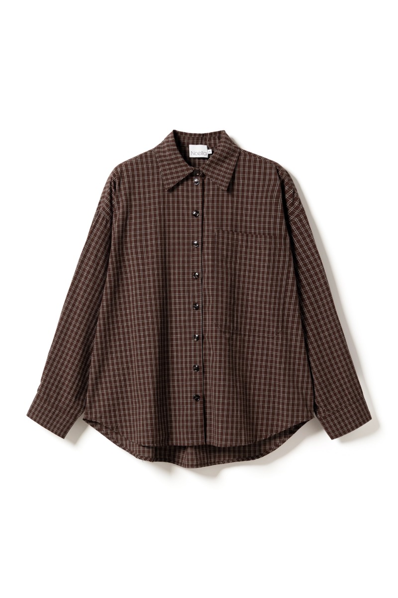 Ternet Bluse Lisa Shirt Cari i Brun - Black Friday Tilbud!