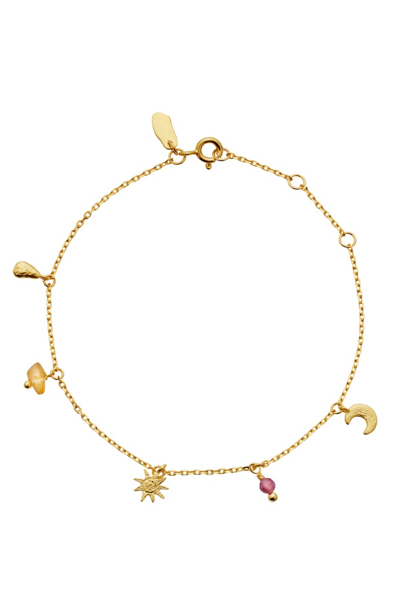 Addison Armbånd i Guld - Black Friday Tilbud fra Maanesten