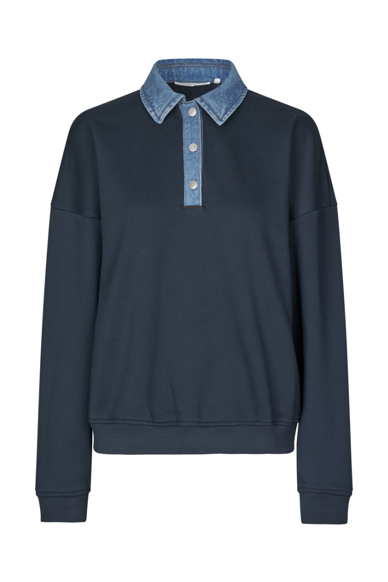 Bluse Dandi G i Blue Ink - Black Friday Tilbud!