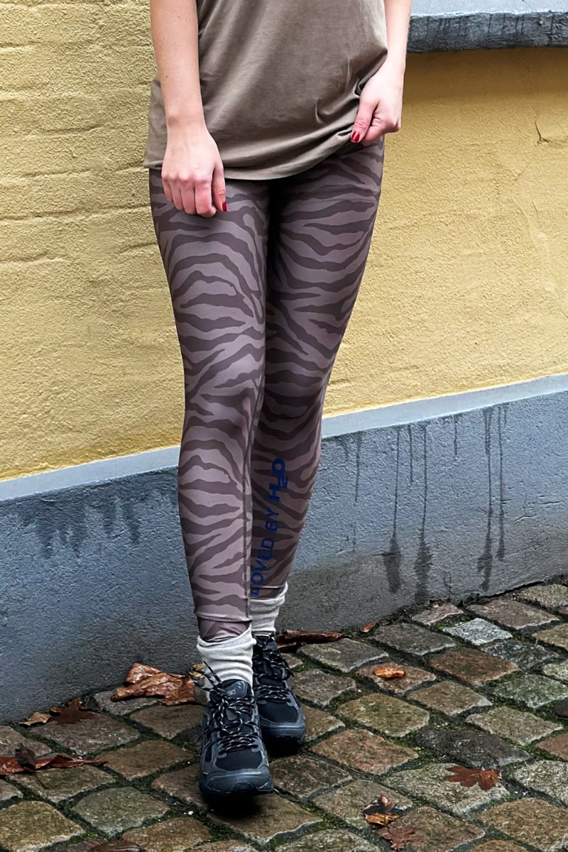 X Lykke Leggings Kerteminde - Tigerprint Tilbud!
