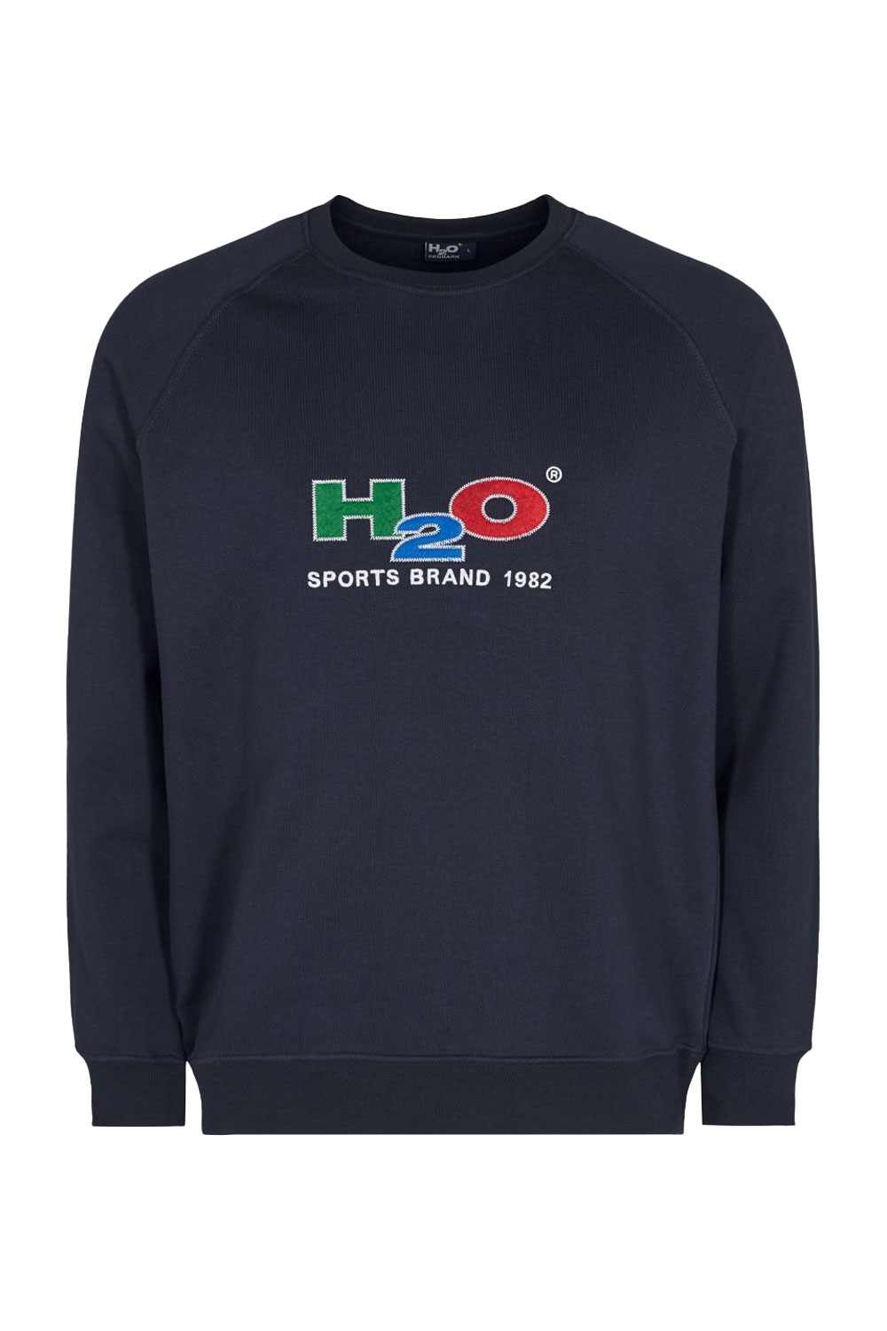 H2O Alban Sweatshirt O Neck Navy - Black Friday Tilbud