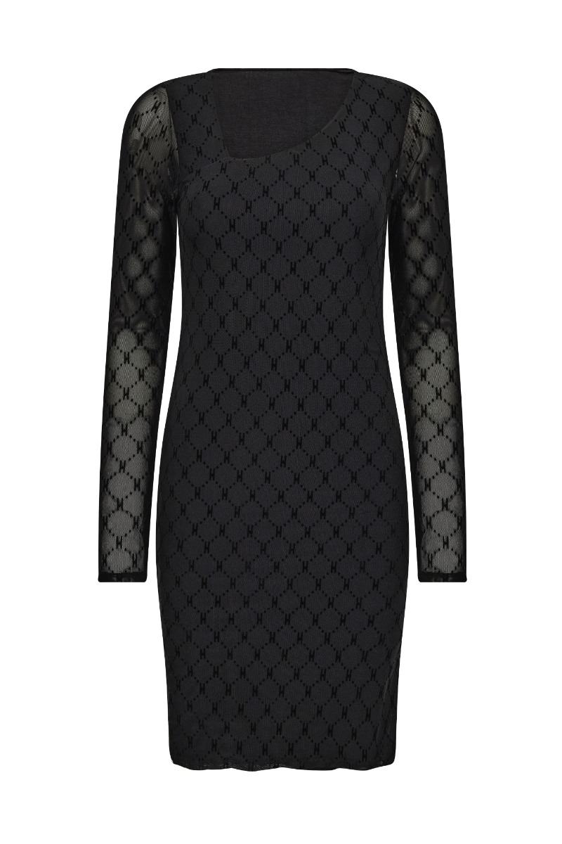 Sort Mesh Kjole fra Hype The Detail – Black Friday Rabat