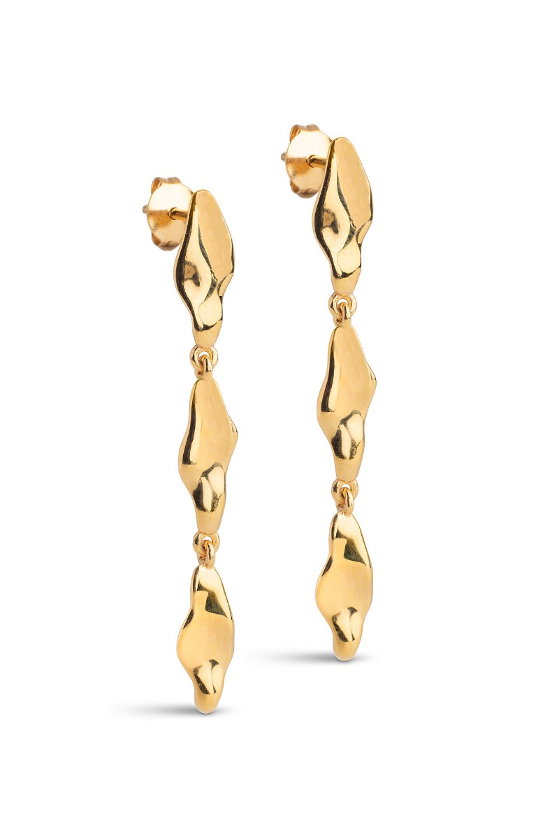 Guld øreringe fra Enamel - Black Friday Tilbud!