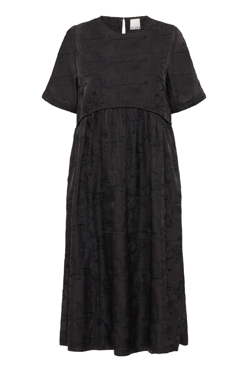 Kjole Lizora Black - Black Friday Tilbud fra Ichi