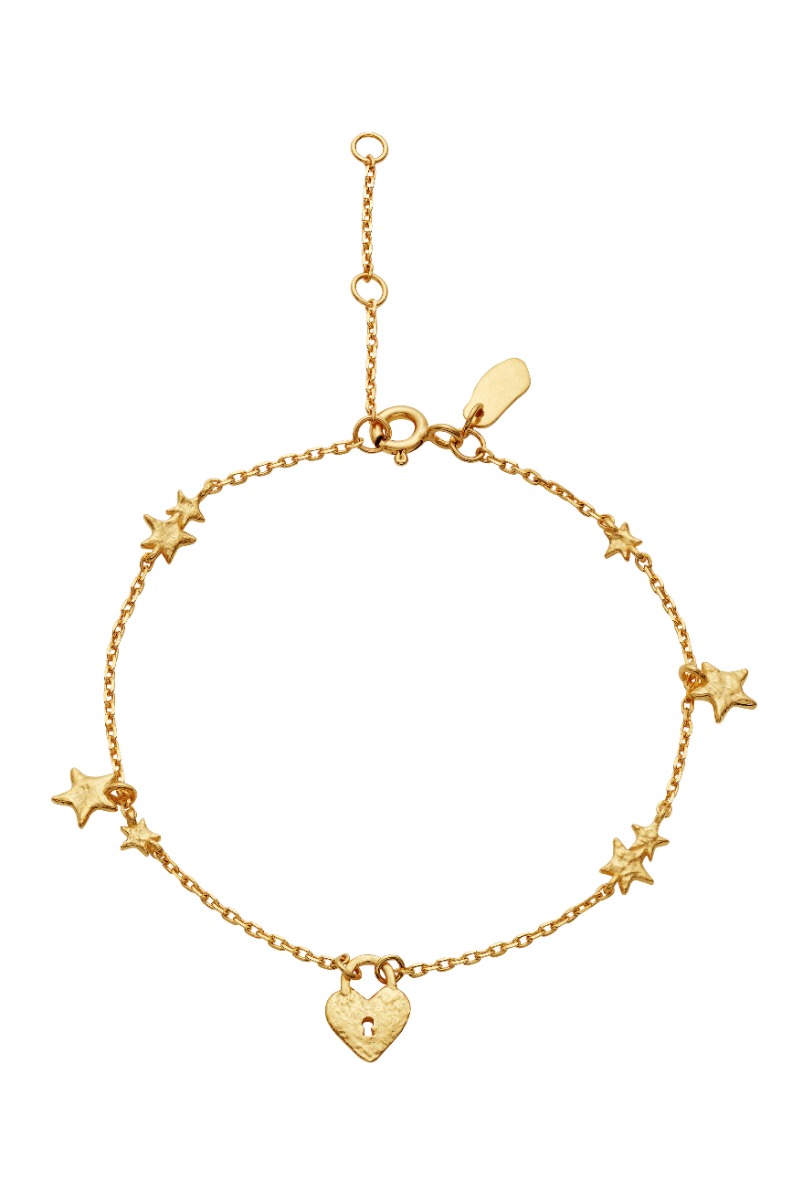 Esma Armbånd i Guld med Charms - Black Friday Tilbud!