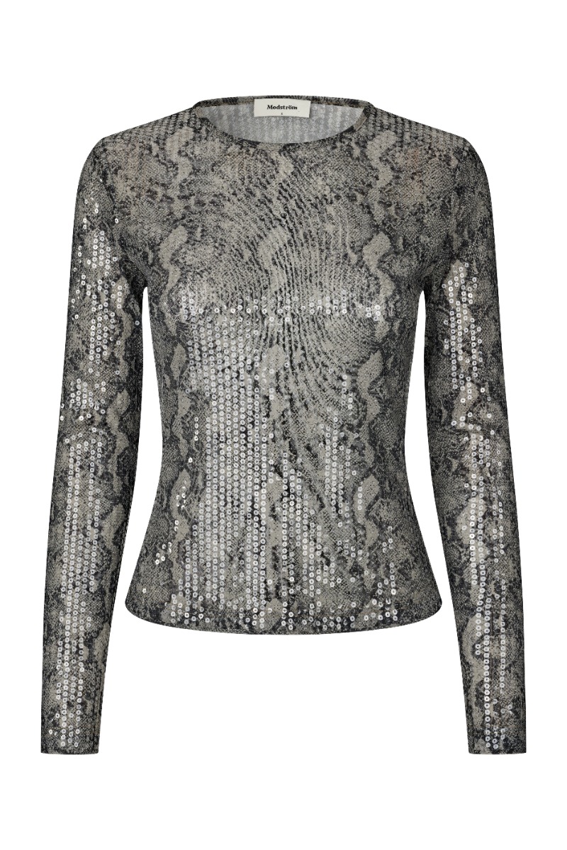 Sequin Snake Top fra Modström - Black Friday Tilbud!