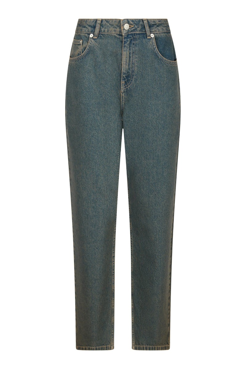 Simona Overdye D Jeans - Ash Blue Black Friday Tilbud