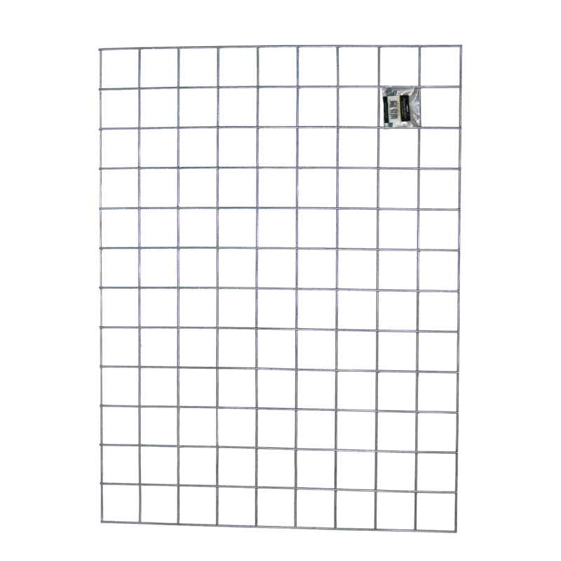 1 Tillægsfag   Rio Net Espalier Galvaniseret 90 X 150 Cm Inkl. Beslag Inkl. 1 Sortmalet Stolpe 240 Cm   106 519 Black Friday Hortus Tilbud