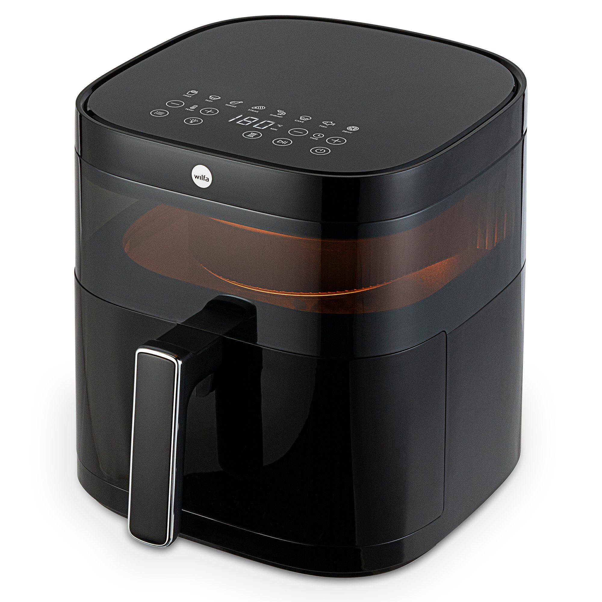 Dual Heating Airfryer, 6 Liter Black Friday Wilfa Tilbud