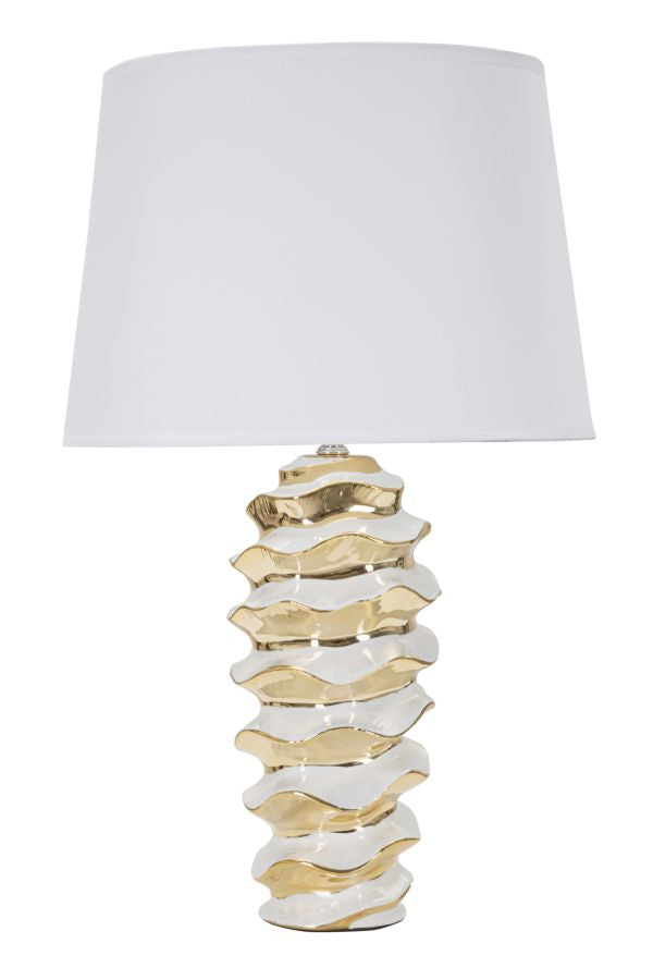 Glamourøs Bordlampe i Keramik og Jern – Black Friday Tilbud!