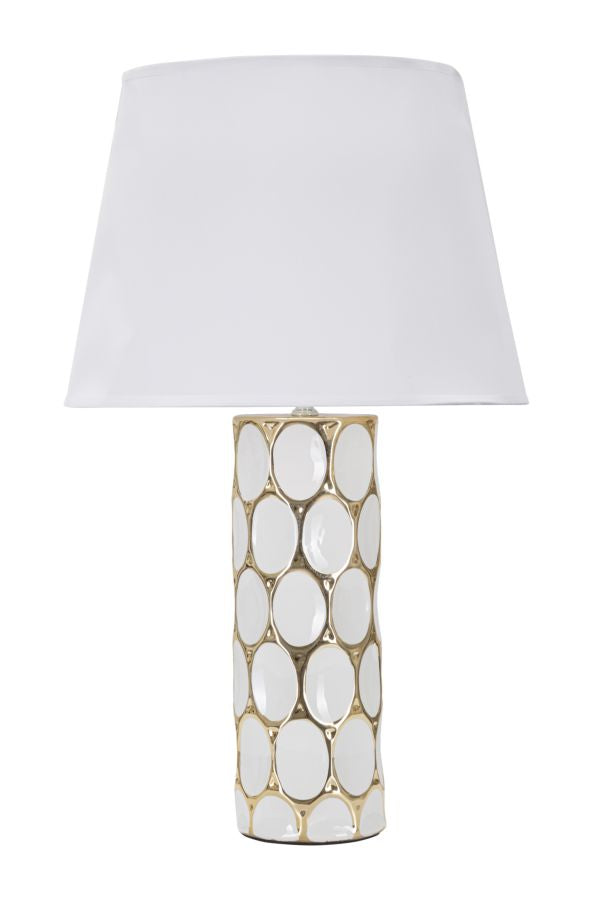 Glam Keramik Bordlampe – Udsalg til Black Friday!
