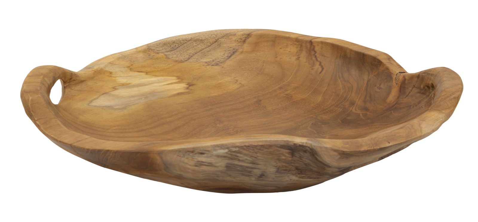 Elegant Teaktræ Bakke – Tilbud til Black Friday!