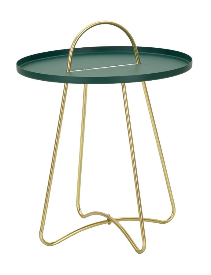 Guldfarvet Glam Sofabord i Jern - Fantastisk Tilbud!