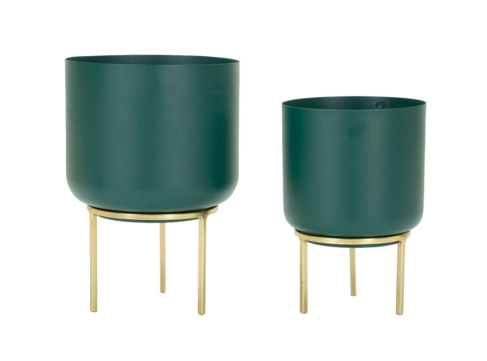 Guldfarvet Jern Vase Sæt – Fantastisk Black Friday Tilbud!