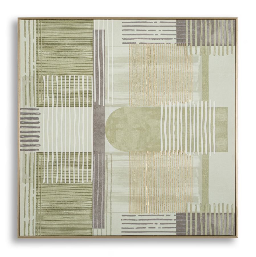 Canvas Print, Fyrretræ, Lærred Og Plast      60x3x60 Cm Black Friday Mauro Ferretti Tilbud