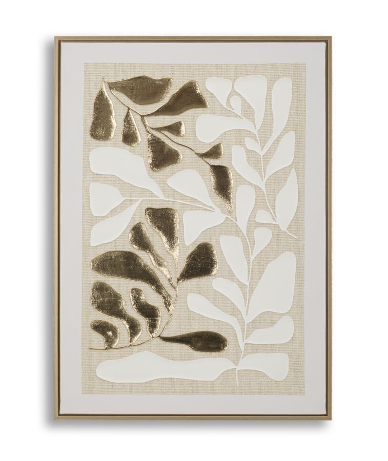 Botanisk Lærredstryk – Black Friday Tilbud 50x70 cm