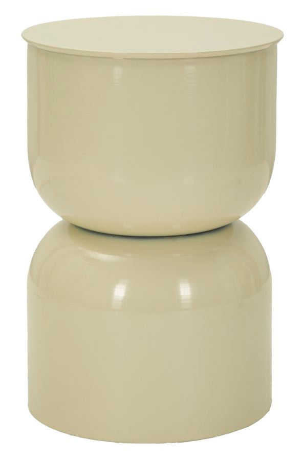 Oyi Sidebord Creme Cm ø 31x46 Black Friday Mauro Ferretti Tilbud