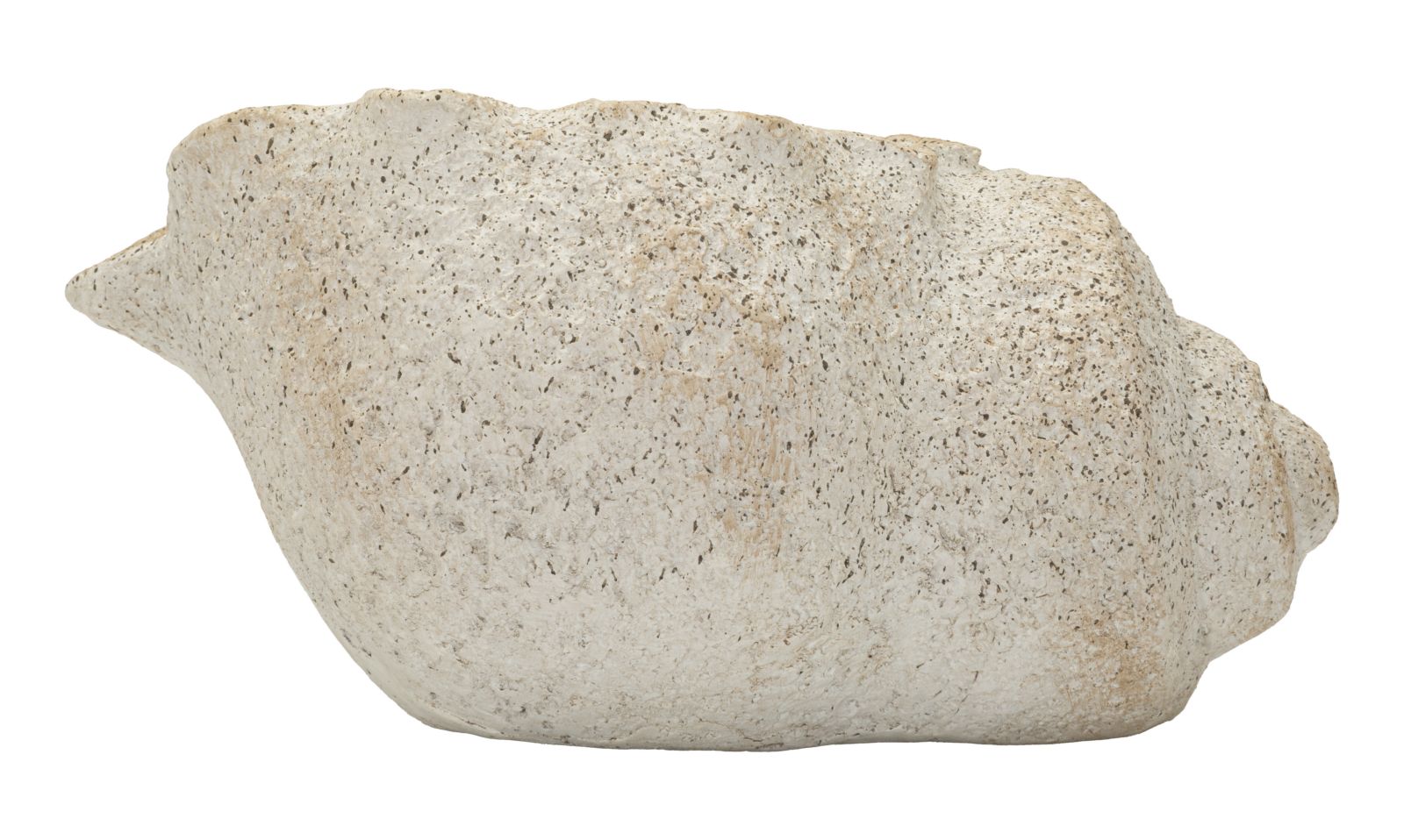Shell Sand Vase  B  Cm 35x23x18 (åbning Cm ø 17 X 14) Black Friday Mauro Ferretti Tilbud
