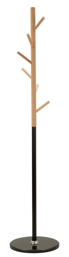 Tree Coat Rack     Tøjstativ Inspireret Af Naturen (ø36 X 172 Cm) Black Friday Mauro Ferretti Tilbud
