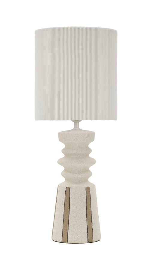 Tribal Table Lamp     Bordlampe (ø22,5 X 57 Cm) Black Friday Mauro Ferretti Tilbud