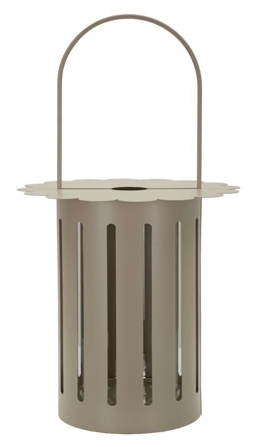Saturn Lantern     Dove Grey (ø24 X 43 Cm) Black Friday Mauro Ferretti Tilbud