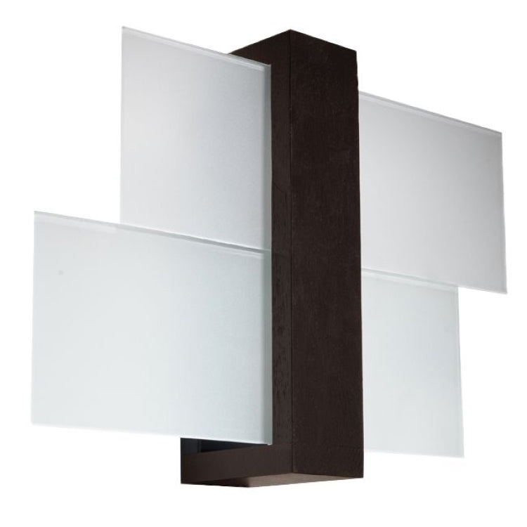 Væglampe Feniks 1 Wenge Black Friday Sollux Lighting Tilbud