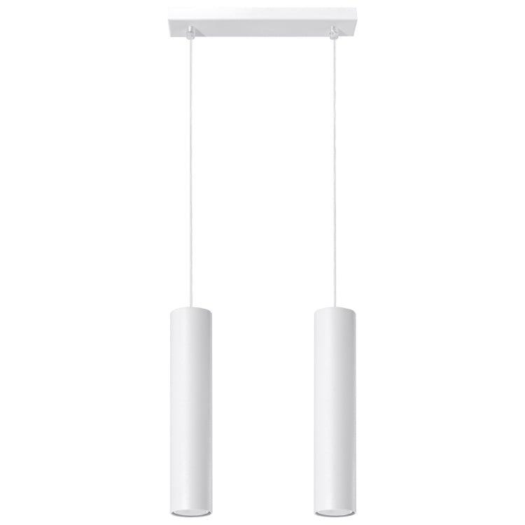 Vedhængslampe Lagos 2 Hvid Black Friday Sollux Lighting Tilbud