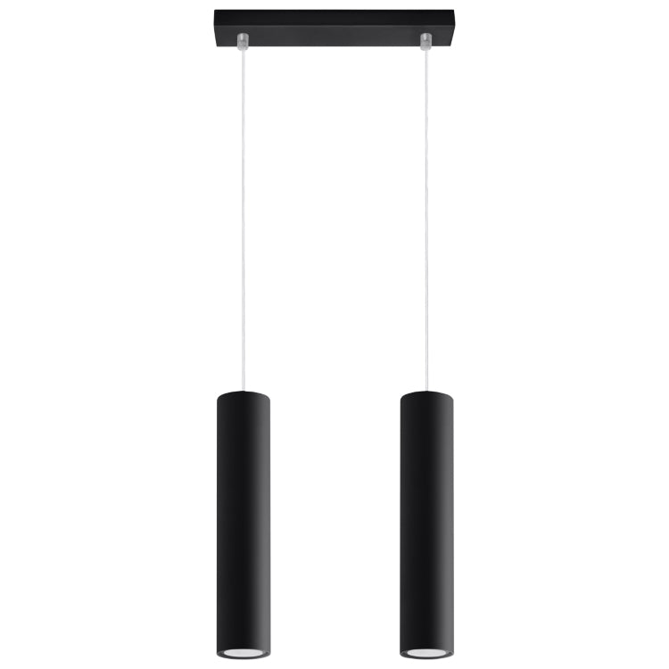 Vedhængslampe Lagos 2 Sort Black Friday Sollux Lighting Tilbud