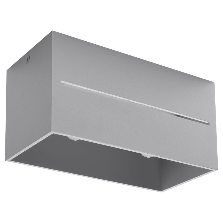 Loftslampe Lobo 2 Grå Black Friday Sollux Lighting Tilbud