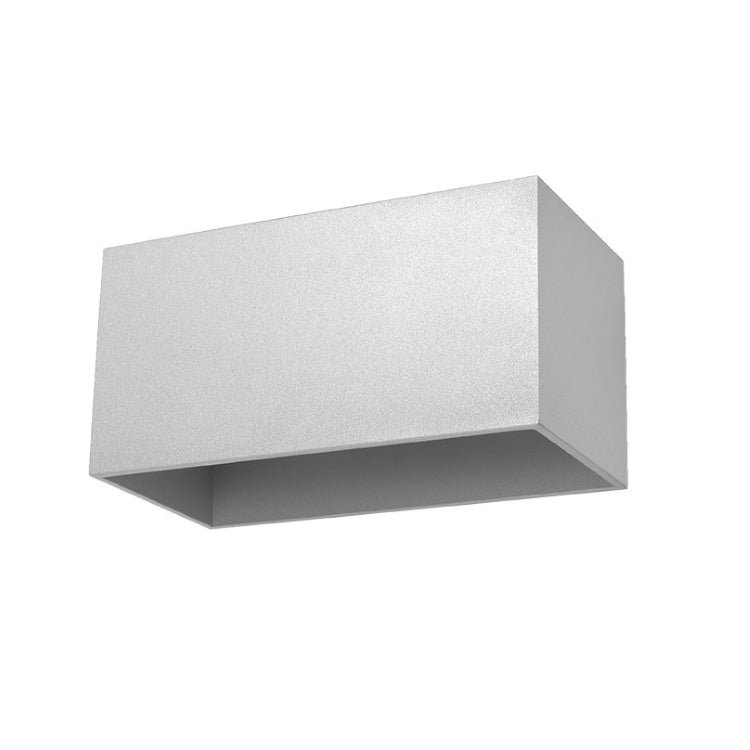 Væglampe Quad Maxi Grå Black Friday Sollux Lighting Tilbud