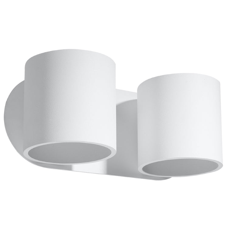 Væglampe Orbis 2 Hvid Black Friday Sollux Lighting Tilbud