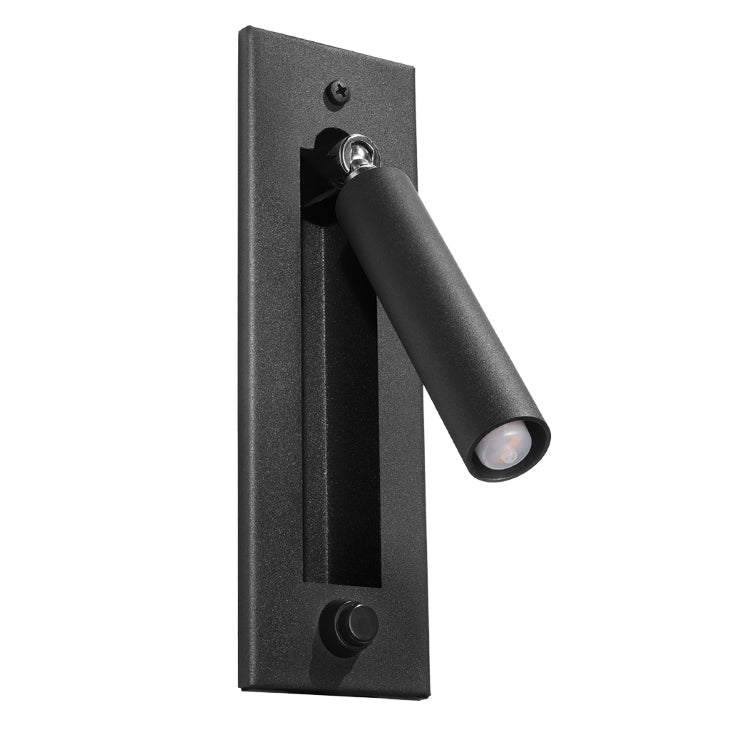Væglampe Enif Sort Black Friday Sollux Lighting Tilbud